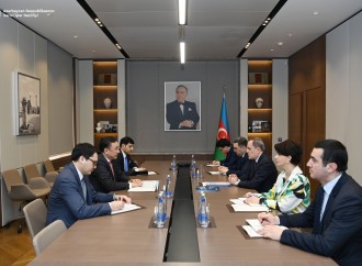 Ceyhun Bayramov TDT baş katibi ilə görüşüb
