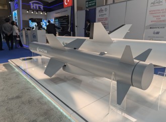 "Roketsan" "ADEX-2024" sərgisində hərbi dəniz sistemləri üçün qanadlı raketini təqdim edib