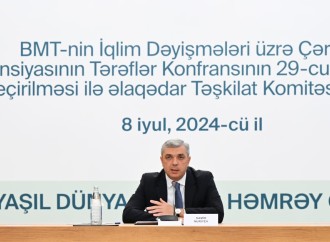 COP29 ilə əlaqədar Təşkilat Komitəsinin beşinci iclası keçirilib