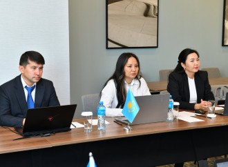 Azərbaycan və Qazaxıstanın rabitə administrasiyalarının nümayəndələri arasında yerüstü xidmət tezliklərinin koordinasiyası üzrə görüş keçirilib