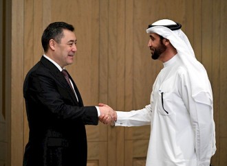 Sadır Japarov Dubay İslam Bankının prezidenti ilə görüşüb