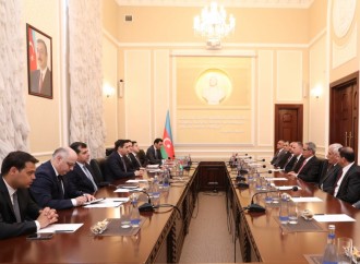 Ədliyyə naziri İraqın nümayəndə heyəti ilə görüşüb