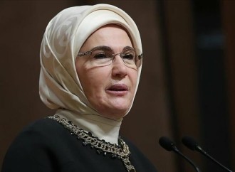 Əminə Ərdoğan Qəzza ilə bağlı paylaşım edib