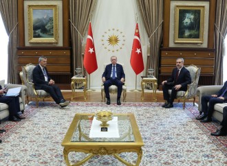 Ərdoğan Lazzarini qəbul edib