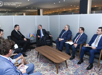 Ceyhun Bayramov Bosniya və Herseqovinanın xarici işlər naziri Dino Konakoviç ilə görüşüb