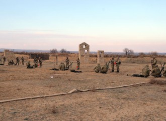 Hərbi vəzifəlilərin təlim toplanışları davam edir