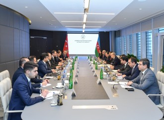 İqtisadiyyat Nazirliyində Türkiyə nümayəndə heyəti ilə görüş keçirilib 