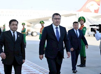 Sadır Japarov Türkmənistana səfər edib
