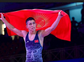 Qırğızıstanlı güləşçi qızıl medal qazanıb