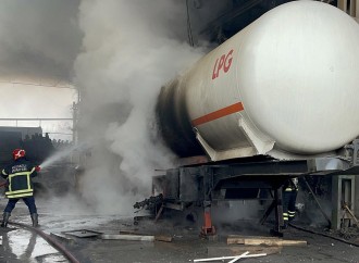 Kocaelidə LPG çənində baş verən yanğın söndürülüb