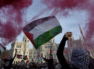 Madriddə Fələstinə dəstək nümayişi keçirilib