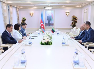 Sahibə Qafarova Liviya Dövlətinin Azərbaycandakı səfirini qəbul edib