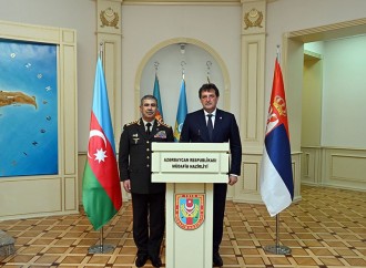 Azərbaycan və Serbiyanın müdafiə nazirləri arasında görüş keçirilib