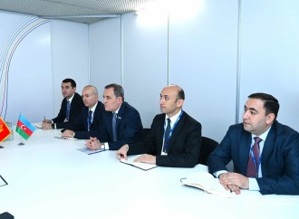 Ceyhun Bayramov Monteneqronun xarici işlər naziri ilə görüşüb 