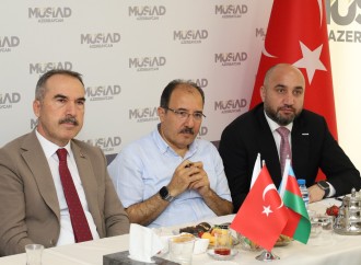 MÜSİAD Ankara heyəti MÜSİAD Azərbaycan dərnəyini ziyarət edib