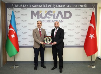 MÜSİAD Ankara heyəti MÜSİAD Azərbaycan dərnəyini ziyarət edib