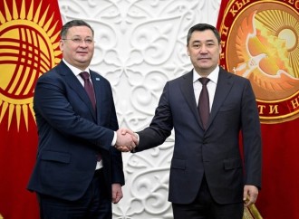 Sadır Japarov Qazaxıstan XİN rəhbərini qəbul edib