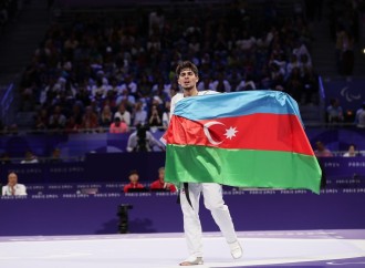 Birinci vitse-prezident Mehriban Əliyeva parataekvondoçu Sabir Zeynalovu Parisdə keçirilən Paralimpiya oyunlarında bürünc medal qazanması münasibətilə təbrik edib