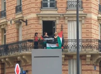 Parisdə Fələstinə dəstək nümayiş etdirilib