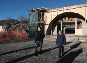 Prezident İlham Əliyev Şuşa rayonunun Daşaltı kənd məscidində tikinti işləri ilə tanış olub