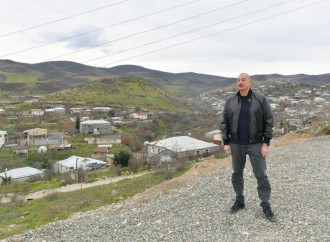Prezident İlham Əliyev Xocalı rayonunun Xanabad kəndində olub