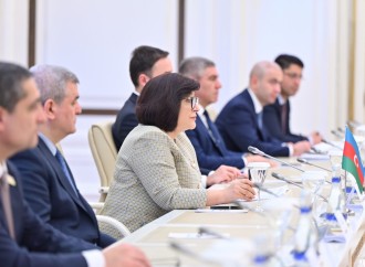 Sahibə Qafarova Bundestaqın komitəsi sədri ilə görüşüb