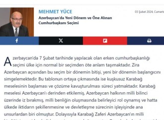 Türkiyənin “Sabah” qəzetində Azərbaycandakı seçkilər barəsində məqalə dərc olunub