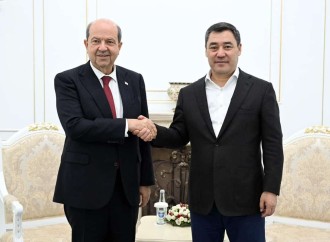 Ersin Tatar Qırğızıstana səfər edib