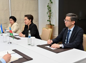 Sahibə Qafarova Özbəkistan Ali Məclisi Senatının sədri ilə görüşüb 