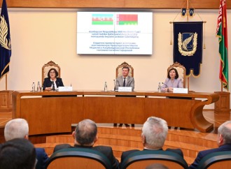 Sahibə Qafarovaya Belarus Dövlət Universitetinin Fəxri professoru adı verilib