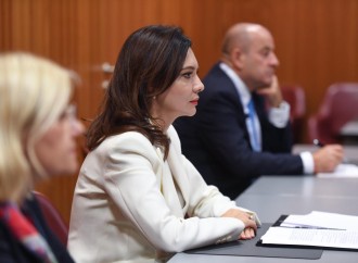 Sahibə Qafarova albaniyalı həmkarı ilə görüşüb