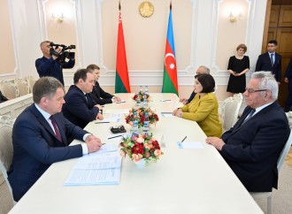 Sahibə Qafarova Belarusun Baş naziri ilə görüşüb