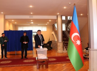 Özbəkistandakı səfirliyimizdə seçkilərlə əlaqədar səsvermə keçirilir