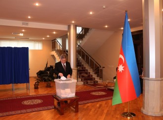 Özbəkistandakı səfirliyimizdə seçkilərlə əlaqədar səsvermə keçirilir
