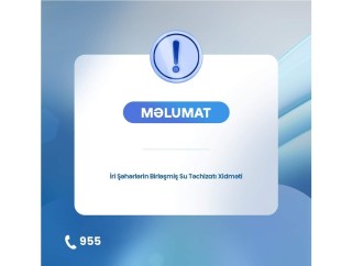 Sabahdan Bakıda su əvvəlki rejimdə rejimdə veriləcək