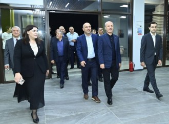 Türk Dövlətləri Təşkilatı və Türk Akademiyasının nümayəndə heyətləri Şuşada məktəbdə olublar