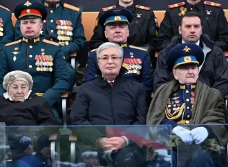 Kasım-Jomart Tokayev Moskvada keçirilən paradda iştirak edib