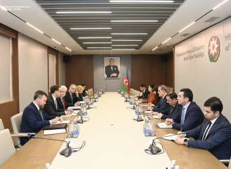 Ceyhun Bayramov ABŞ dövlət müavini ilə görüşüb