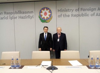 XİN-də MDB Baş katibinin birinci müavini ilə görüş keçirildi