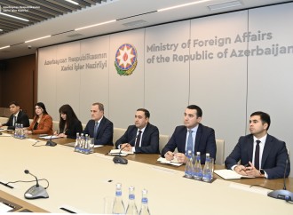 Ceyhun Bayramov ABŞ dövlət müavini ilə görüşüb