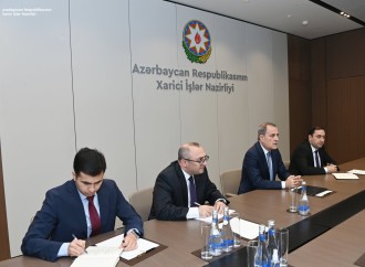 Ceyhun Bayramov Lui Bono ilə görüşüb