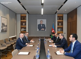 Ceyhun Bayramov Polşa səfirini diplomatik fəaliyyətinin başa çatması münasibətilə qəbul edib