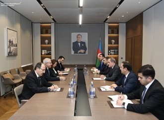 Ceyhun Bayramov Türkiyənin Ermənistanla normallaşma prosesi üzrə xüsusi nümayəndəsi ilə görüşüb