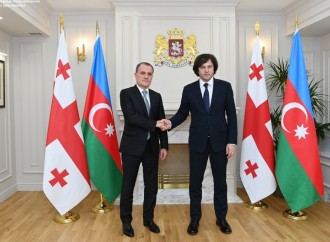 Ceyhun Bayramov Kobaxidze ilə strateji sahələrdə əməkdaşlığın genişləndirilməsini müzakirə edib